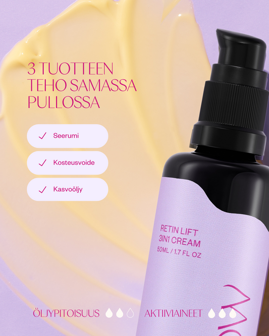 RETIN LIFT 3-in-1 CREAM kasvovoide ikääntyvälle iholle 50 ml