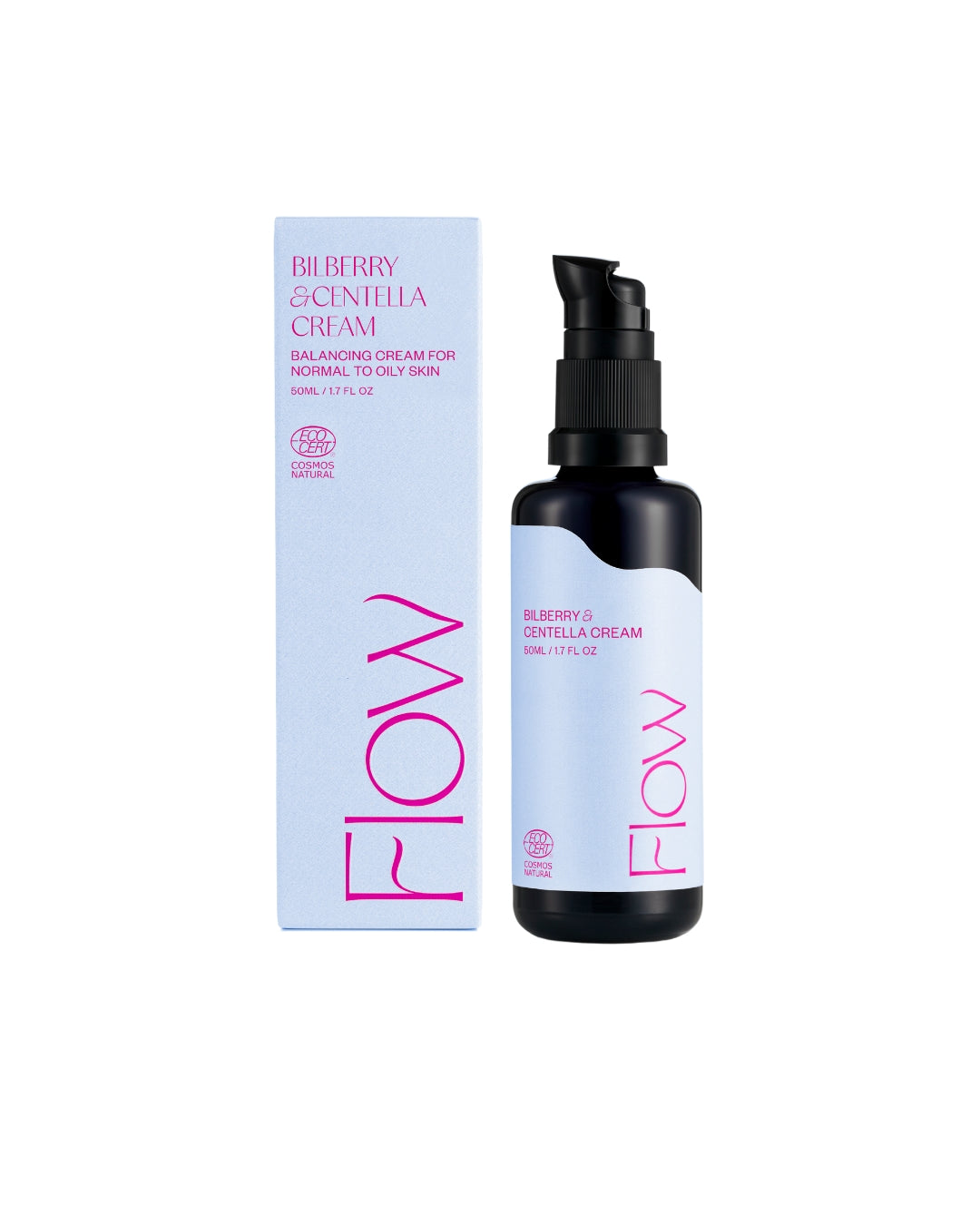 BILBERRY & CENTELLA CREAM 50 ml – tasapainottava kasvovoide rasvoittuvalle iholle