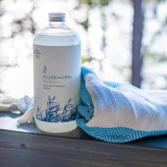 PYYKKIETIKKA Raikas 500 ml – Luonnollinen ja biohajoava pyykkietikka