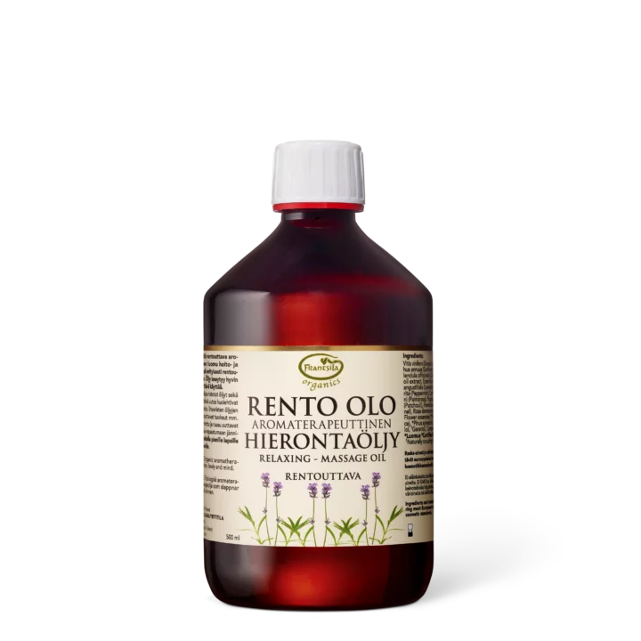 RENTO OLO aromaterapeuttinen hierontaöljy 500 ml