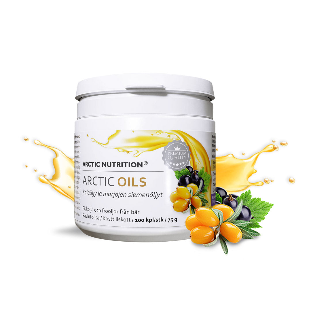 ARCTIC OILS Kalaöljy ja marjojen siemenöljyt