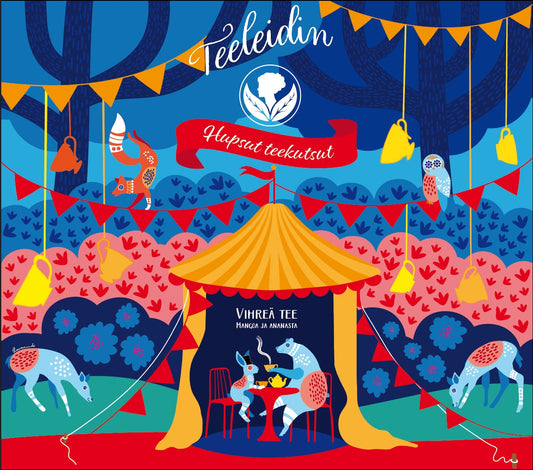 HUPSUT TEEKUTSUT – Vihreä tee mango & ananas 60 g