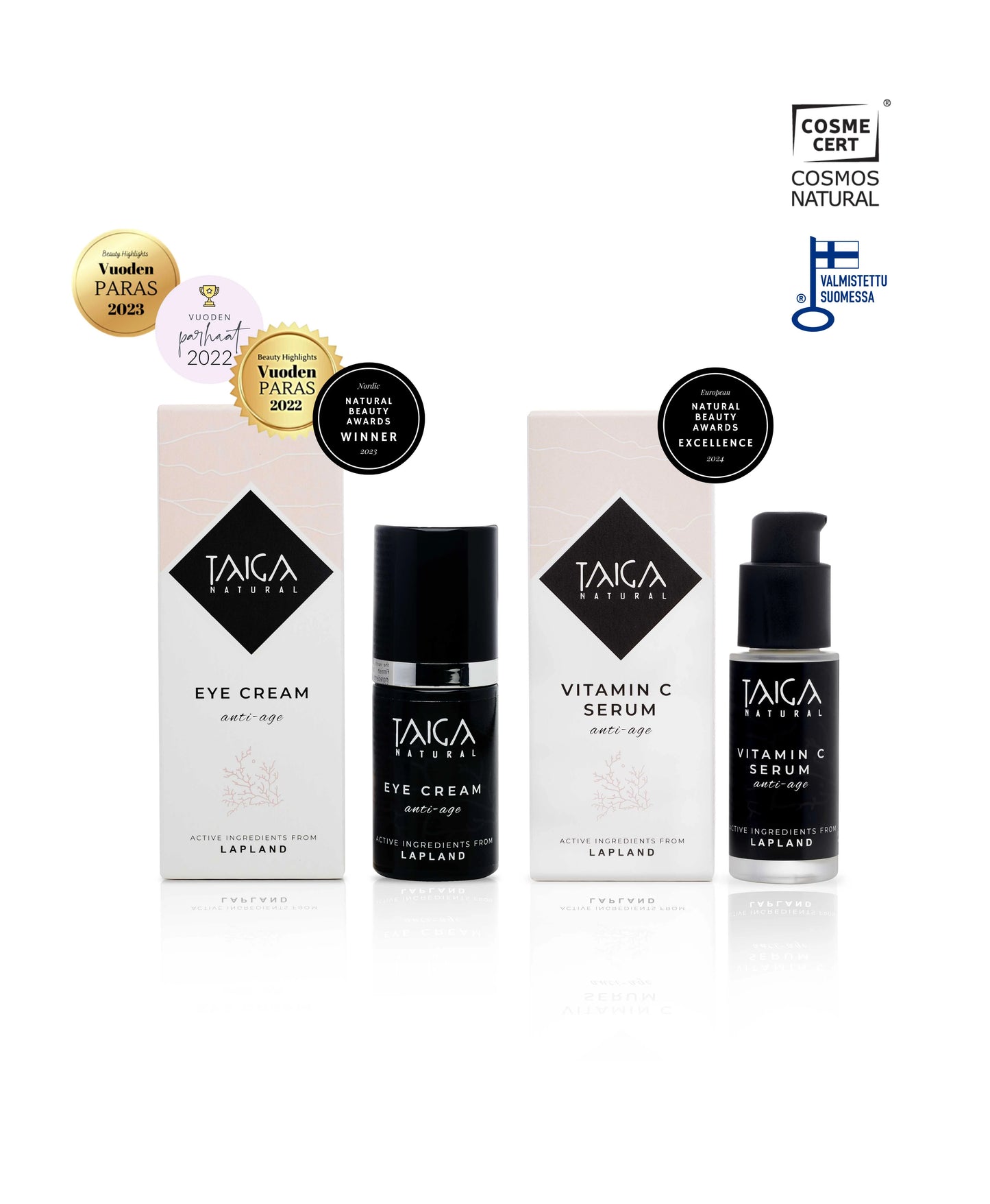 TAIGA GLOW SET -ihonhoitosetti