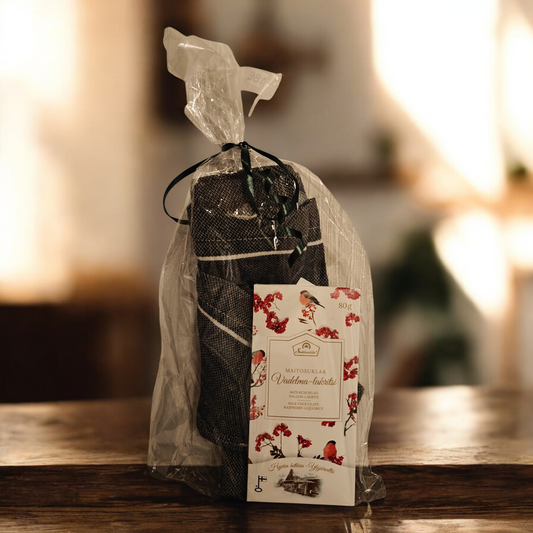 AAMU HAMAM Hiusturbaani-suklaalahjasetti