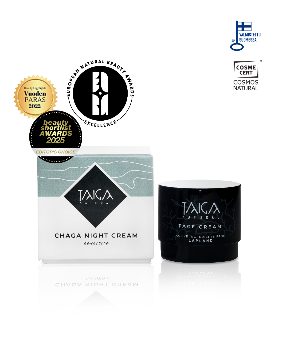 TAIGA CHAGA NIGHT CREAM Sensitive -pakurivoide 50 ml