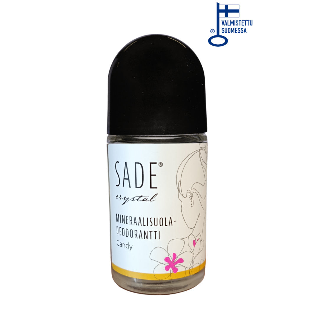 SADE CRYSTAL ROLL-ON mineraalisuola-deodorantti Candy 50 ml