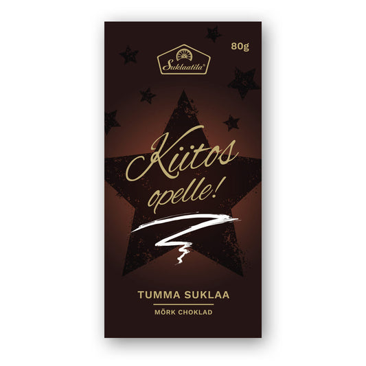 KIITOS OPELLE - Suklaatilan lahjasuklaa - 3 vaihtoehtoa