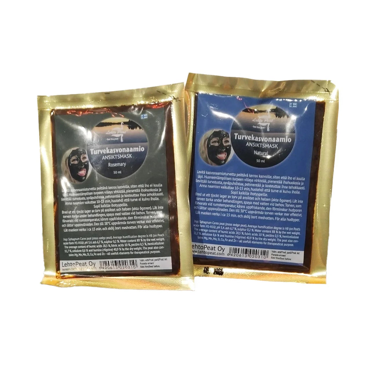 TURVENAAMIO KASVOILLE 50 ml | Natural