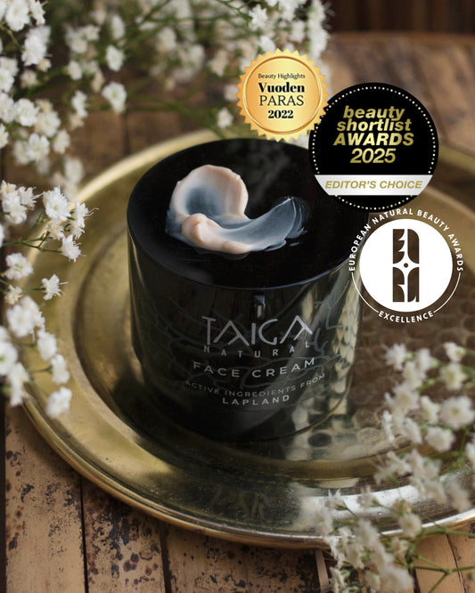 Taiga Chaga Night Cream Sensitive valittiin parhaaksi Anti-Age-yövoiteeksi – näin se hoitaa herkkää ihoa
