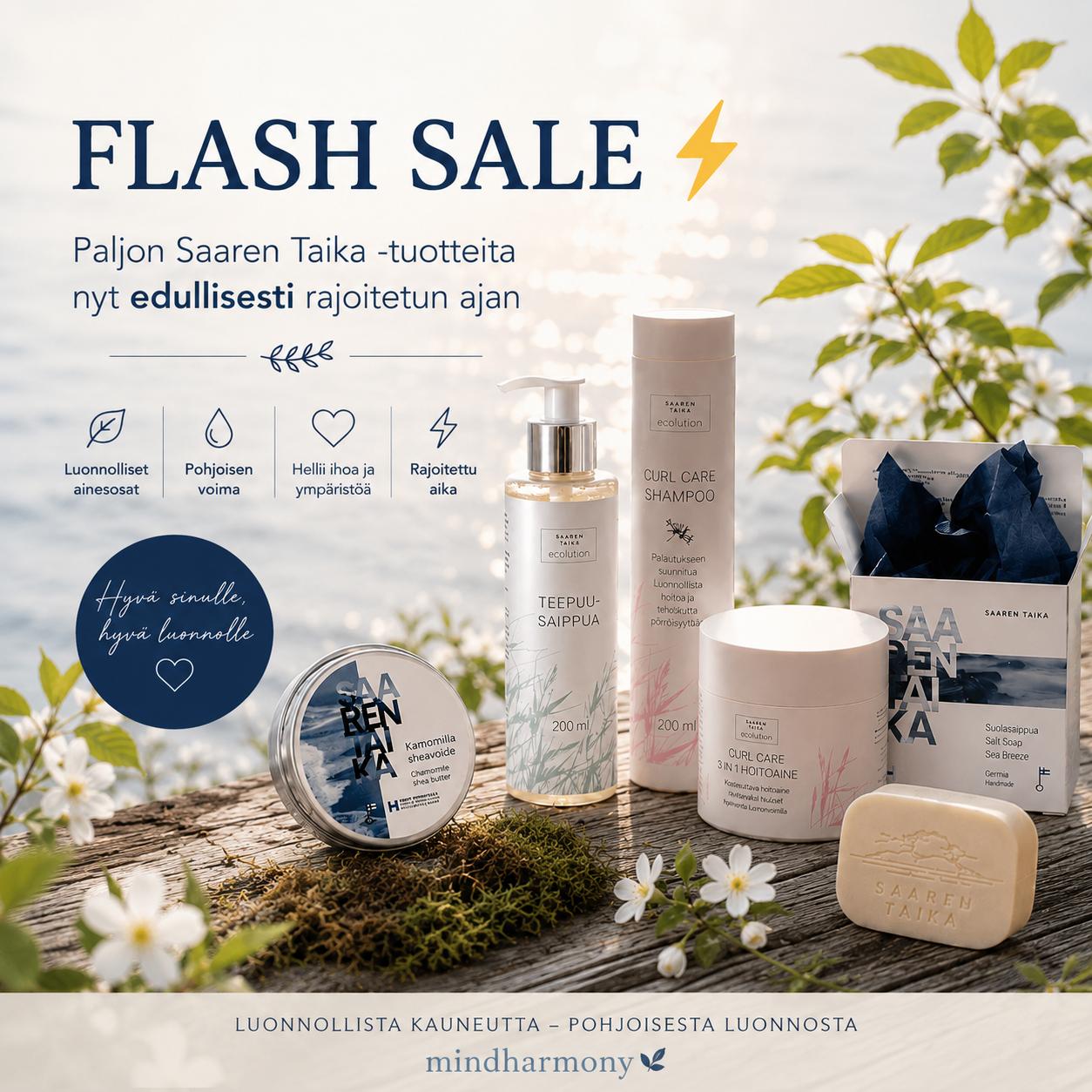 Flash Sale ⚡ – Saaren Taika tarjoukset