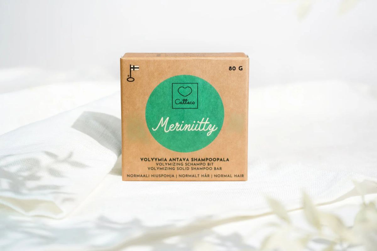 CATTECO MERINIITTY SHAMPOOPALA 80 G – normaaleille ja kuiville hiuksille