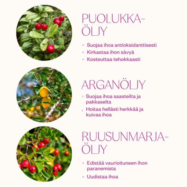 ARCTIC BEAUTY OIL 30 ml - ylellinen kasvoöljy aikuiselle iholle