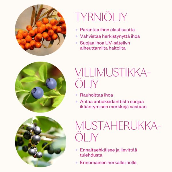 ARCTIC BEAUTY OIL 30 ml - ylellinen kasvoöljy aikuiselle iholle