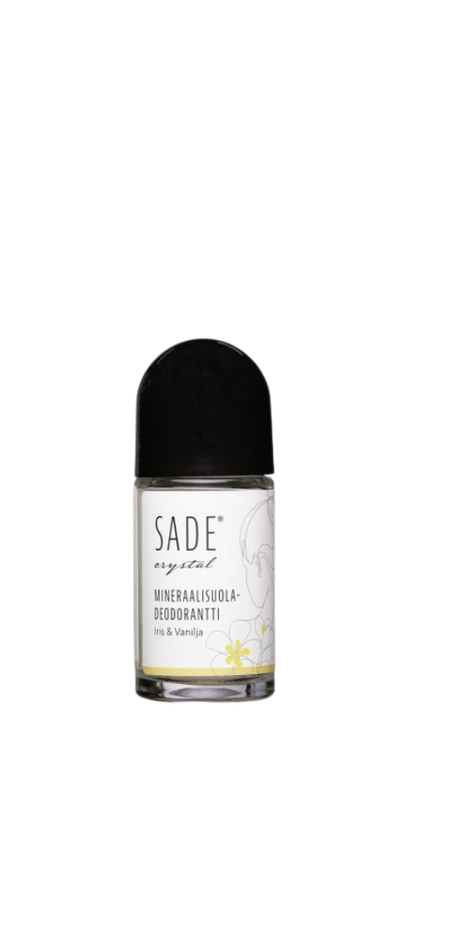 SADE CRYSTAL ROLL-ON mineraalisuola Iris & Vanilja 50 ml