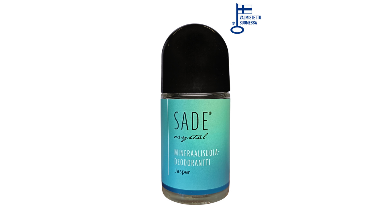 SADE CRYSTAL ROLL-ON mineraalisuola-deodorantti Jasper 50 ml