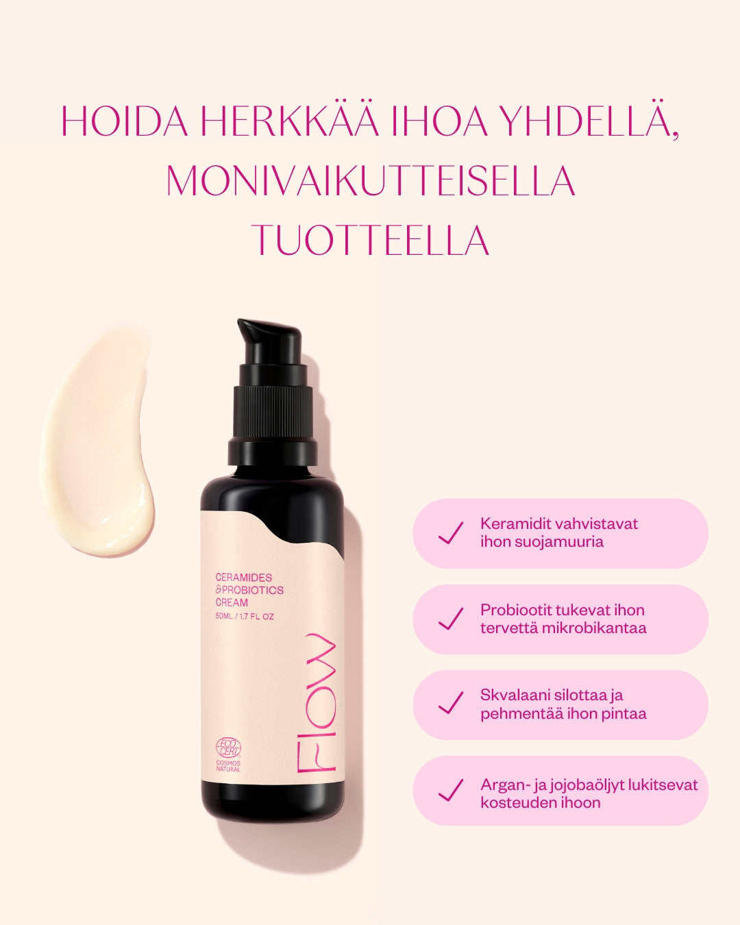 CERAMIDES & PROBIOTICS Cream 50 ml