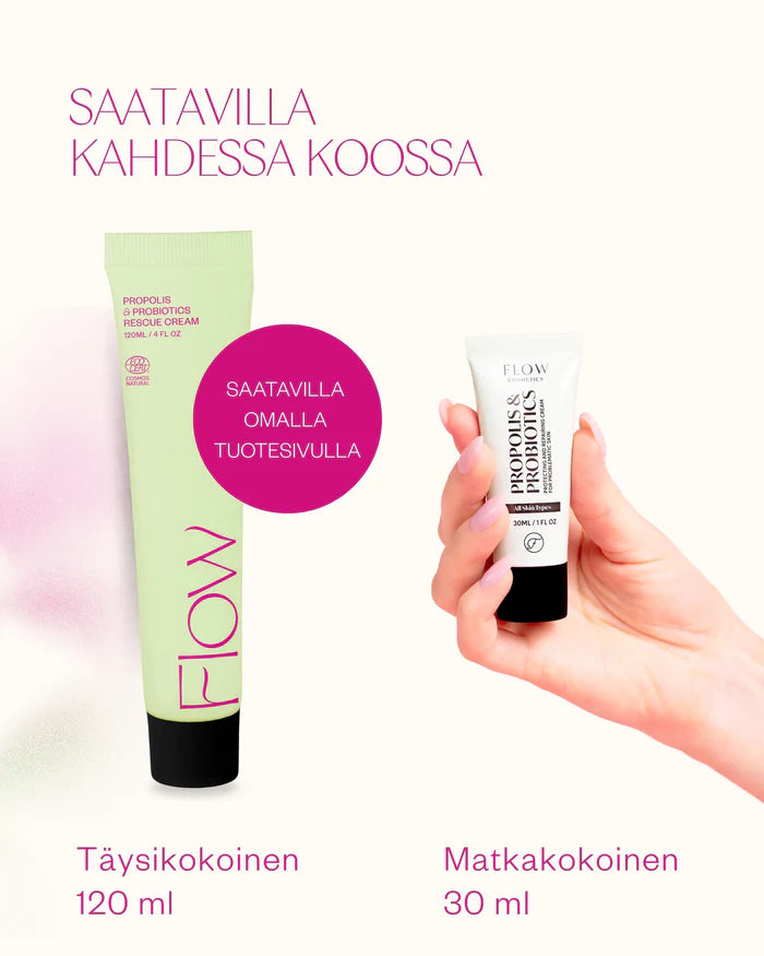 PROPOLIS & PROBIOTICS RESCUE CREAM 30 ml - rauhoittava tästävoide ongelmaiholle