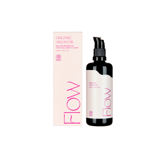 ORGANIC ARGAN OIL IHONHOITOÖLJY kasvoille, vartalolle ja hiuksille 100 ml