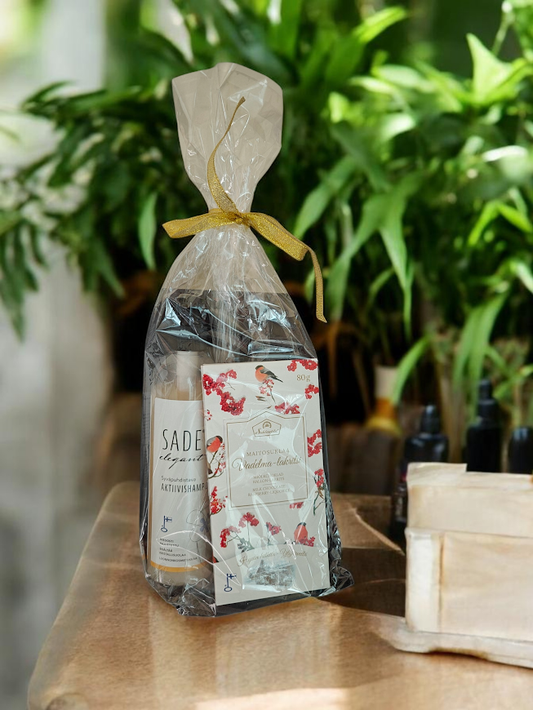 SADE shampoo-suklaalahjasetti