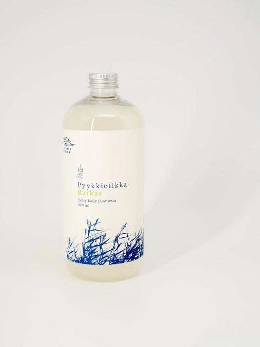 PYYKKIETIKKA Raikas 500 ml – Luonnollinen ja biohajoava pyykkietikka