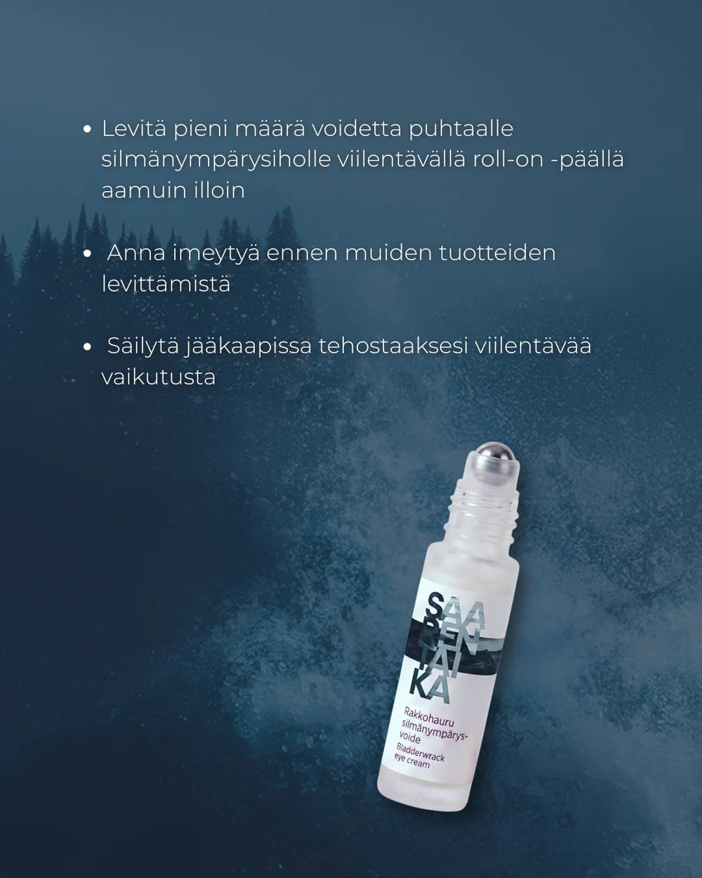 RAKKOHAURU SILMÄNYMPÄRYSVOIDE roll-on 10 ml