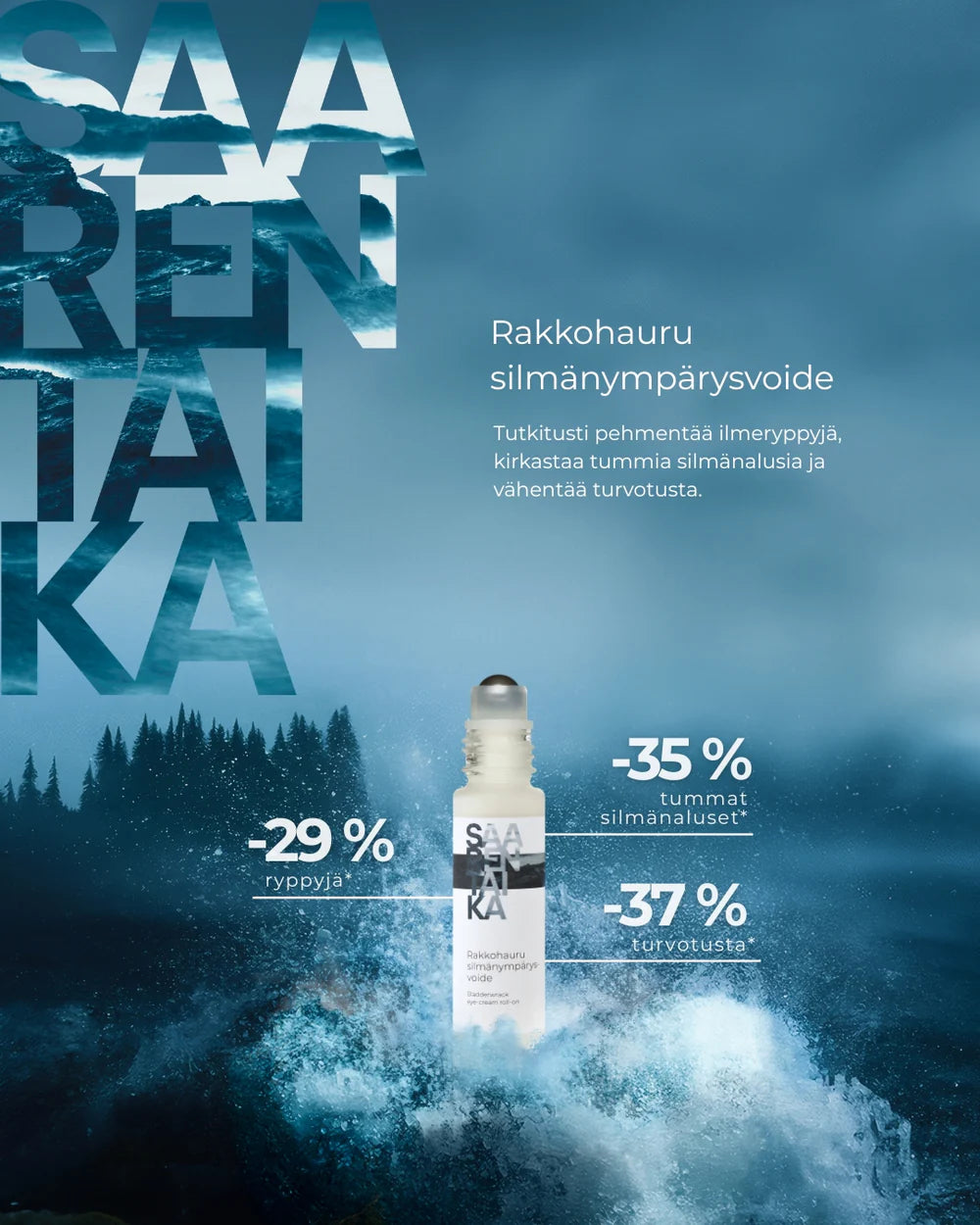 RAKKOHAURU SILMÄNYMPÄRYSVOIDE roll-on 10 ml