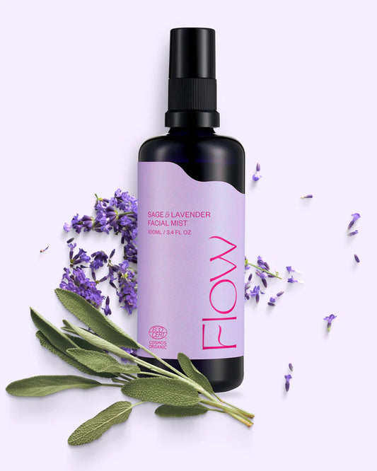 SAGE & LAVENDER FACIAL MIST 100 ml - tasapainottava kasvovesi rasvoittuvalle iholle