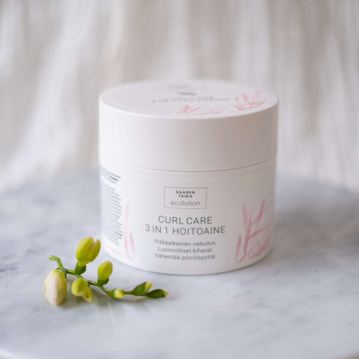 CURL CARE 3 IN 1 HOITOAINE 200 ml - silikoniton hoitoaine kiharille hiuksille