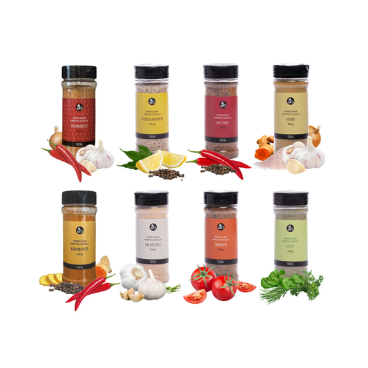 Himalajan kristallisuola mausteet settinä