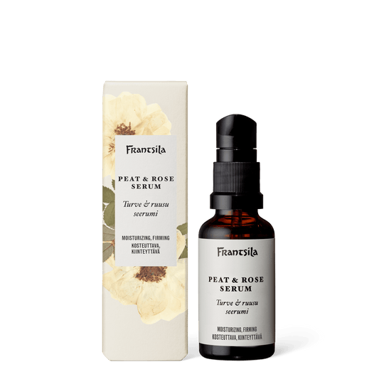 FRANTSILA TURVE & RUUSU Seerumi 30 ml – Kiinteyttävä & Kosteuttava Luomuseerumi