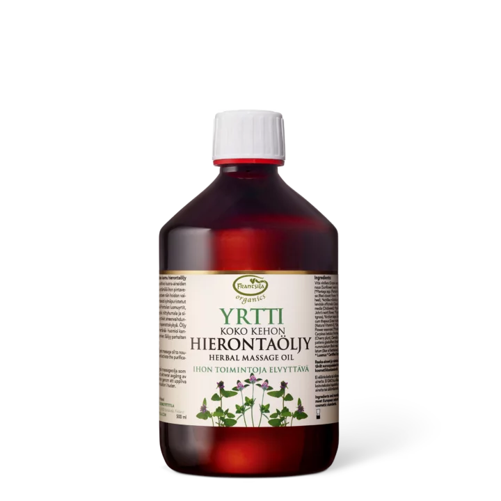 YRTTI hierontaöljy 500ml