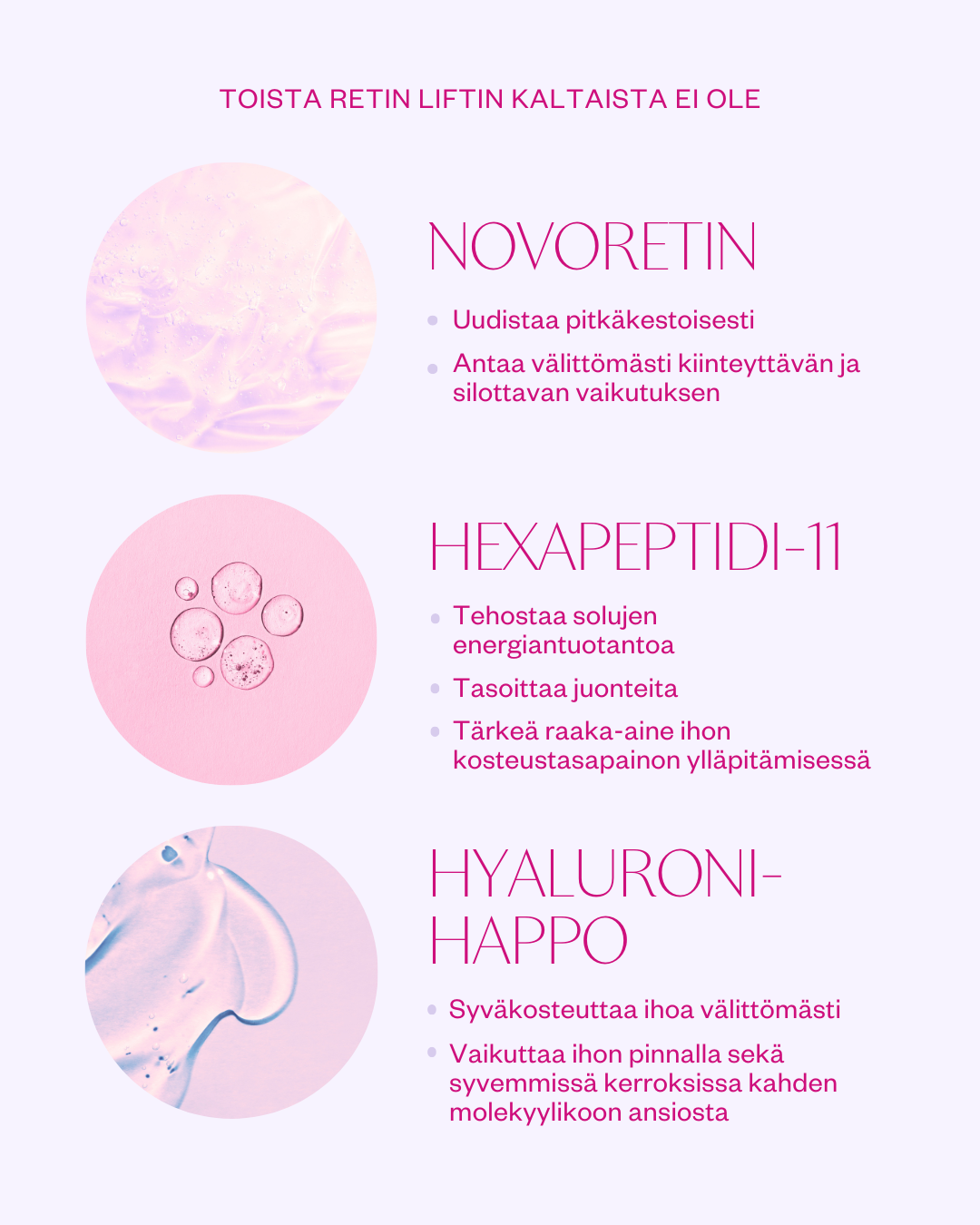 RETIN LIFT 3-in-1 CREAM kasvovoide ikääntyvälle iholle 50 ml