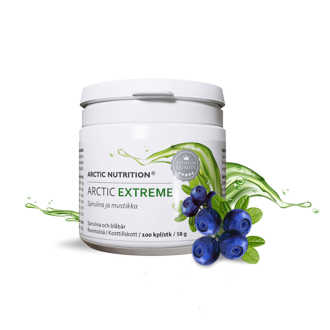 ARCTIC EXTREME Spirulina ja mustikka