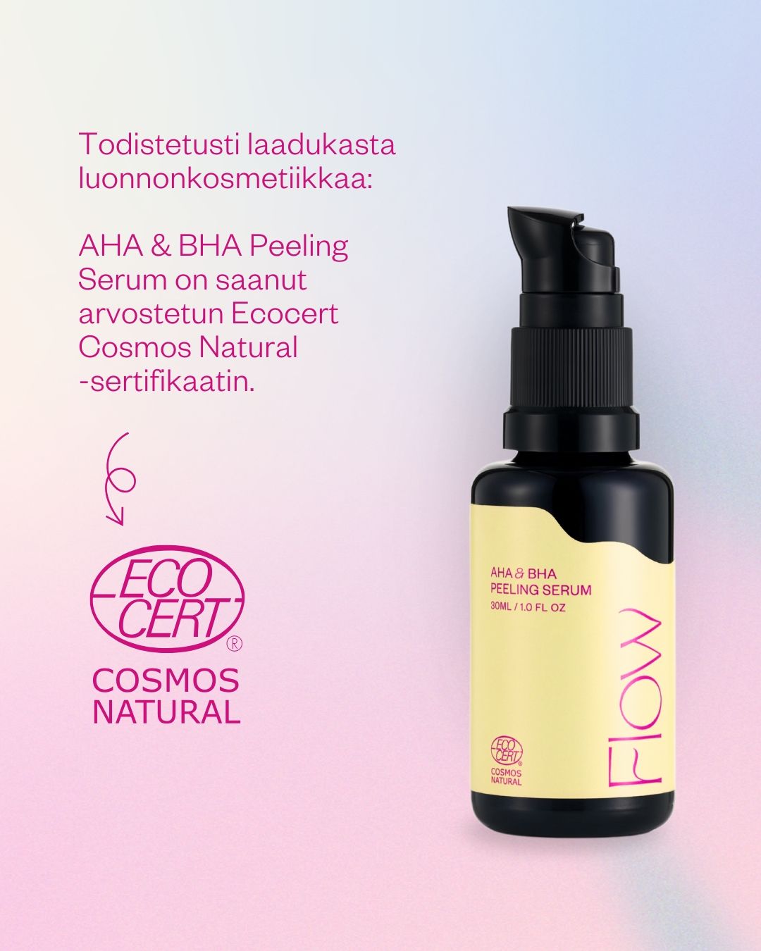 AHA & BHA PEELING SERUM kuoriva ja kirkastava yöseerumi 30 ml