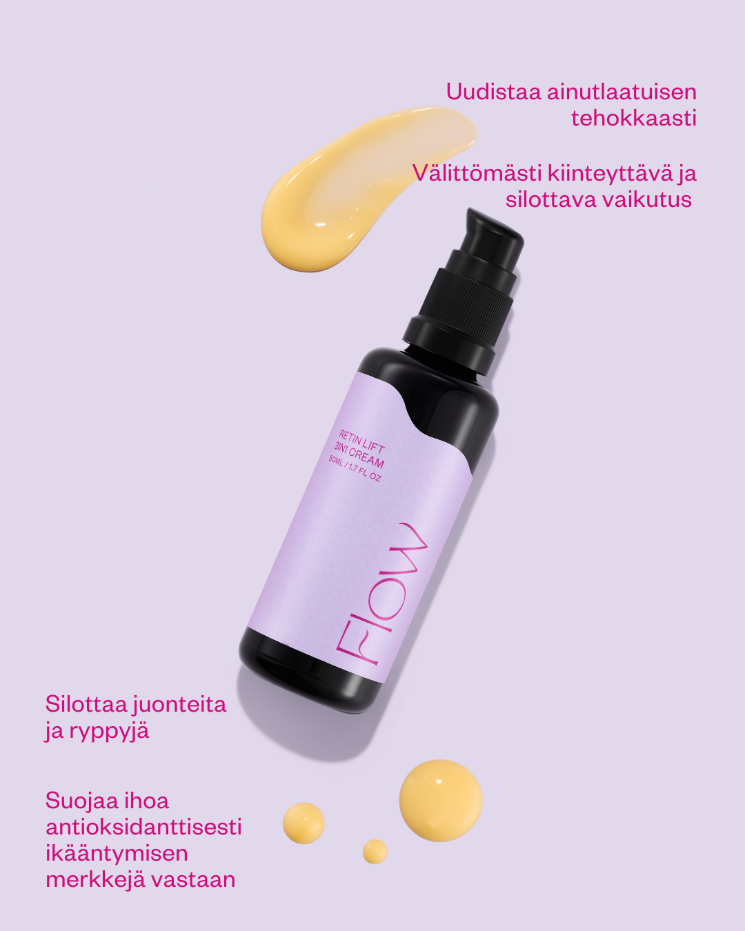 RETIN LIFT 3-in-1 CREAM kasvovoide ikääntyvälle iholle 50 ml
