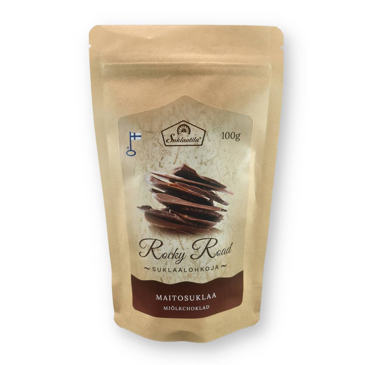 ROCKY ROAD Maitosuklaa 100 g