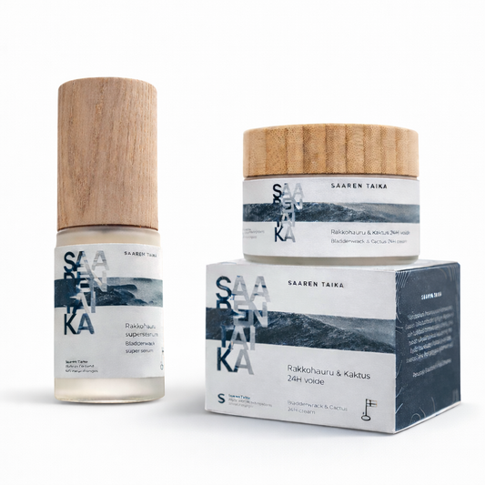 RAKKOHAURU KASVOSETTI - Anti-age seerumi & 24h voide