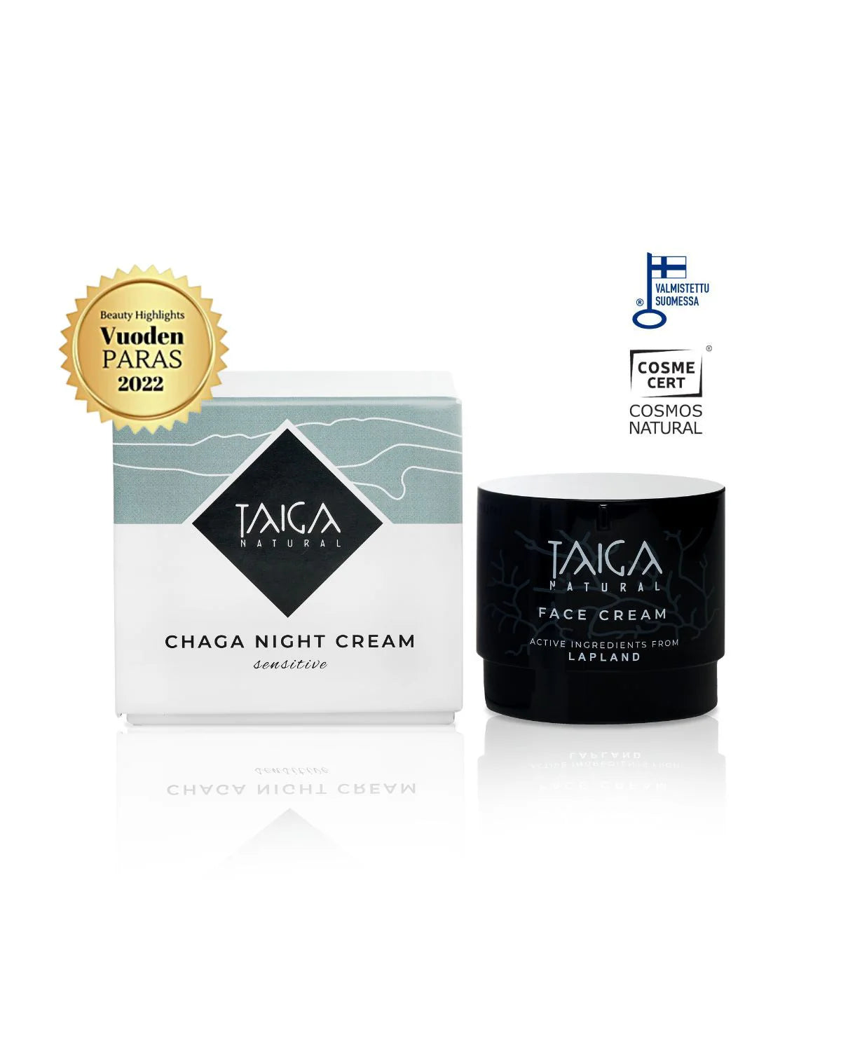 TAIGA CHAGA NIGHT CREAM Sensitive -pakurivoide 50 ml