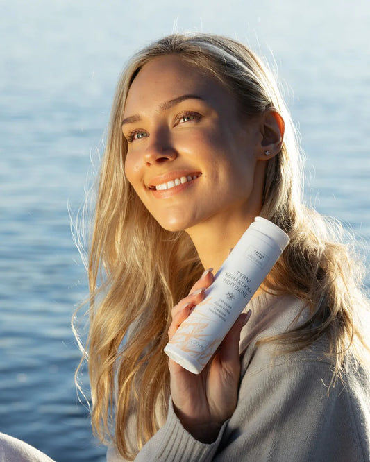 TYRNI KEHÄKUKKA HOITOAINE 200 ml - luonnollinen hoito ja vahvistus hiuksille
